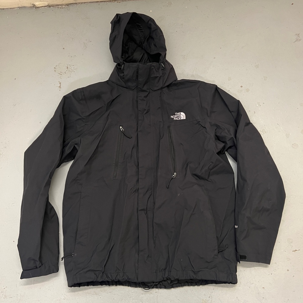the north face men’s hyvent rain jacket large